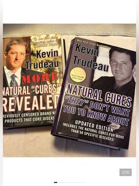 Natural cures hardcover set of two by Kevin Trudeau